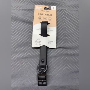 Wild One Black Dog Collar NWT Size Small